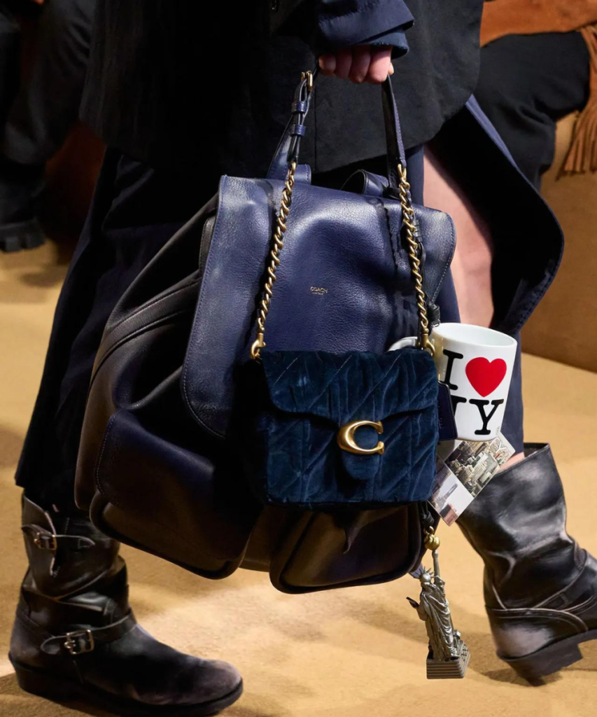 Coach AW24 went heavy on the bag charms. Photo: Armando Grillo / Gorunway.com