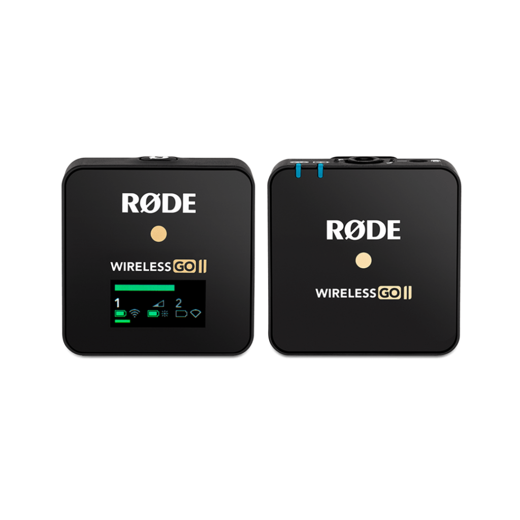 Rode Wireless GO II Single Channel Wireless Microphone System, Black